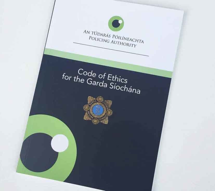 Garda Siochana code of ethics brochure